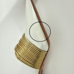 Aquazzura Firenze Rendez Vous 75 White Leather Gold Coil Mule Pumps Size 38.5 Size 8 Photo 13