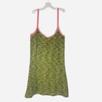 Free People  Women's Green and Pink Dress size Lg. Photo 1