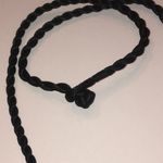 Hand Painted Shimmer Shell By Toni K Boho Necklace Black Photo 2