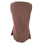 Boston Proper  Women's Brown Nylon Spandex Sleeveless Tank Top Shirt Size Small Photo 3