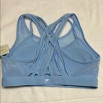 Young Fabulous and Broke Light Blue Mesh Sports Bra Photo 2