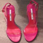 ZARA  Pink Stilettos With Ankle Strap Size 39 Photo 0