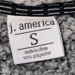 J. America  Gray Sherpa Quarter Zip Pullover Photo 3