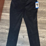 Andrew Marc Black High-Waisted Pants Photo 0