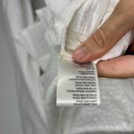 Free People Chloe Smocked Tie Neck Cotton Top Photo 9