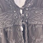 Soft Surroundings Soft Surroundings Whimsigoth Cardigan Top Black PL Photo 6