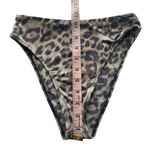 frankie's bikinis FRANKIE’S BIKINIS Juju‎ Bikini Top & Bottom Leopard Animal Print Strapless Small Photo 10