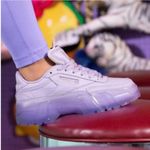 Reebok  X: CARDI B ATHLETIC SNEAKER - Purple Trainer - Size 10WOMEN) Photo 9