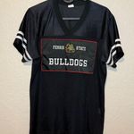 Sport-tek Ferris State Bulldogs Football Jersey Ladies' Small Black Mesh Top Photo 0
