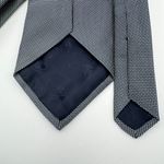 Brooks Brothers Vintage 346 Silk Tie Navy Geometric USA Made Y2K 3.75” Wide Photo 3