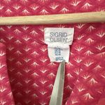 Sigrid Olsen  Fit & Flare Dress Size M Pink Seashell Jersey Knit Pockets Beachy Photo 2