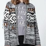 Volcom  Western Fringe Cardigan Sweater Photo 0