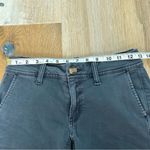 American Eagle Blue Midi Shorts Size 0 Photo 2