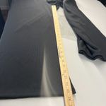 Nike  Femme Rib Pants Womens XL Black Stretch Embroidered Swoosh Logo Wide Leg Photo 11