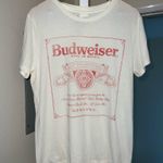 Budweiser  Logo Tee in Classic White Photo 0