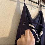 Lululemon Women's Blue V Neck Halter A Line Tankini Tank Top Size 8 Photo 7