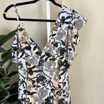 ADEAM Floral Fiesta Maxi Gown size 4 Small Gray Photo 4
