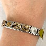 Italian Charm Bracelet Best Friend Charms Photo 1