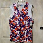 PGA Tour  White and Purple Sleeveless Top Photo 9