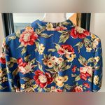 NAPA VALLEY Floral Button Down Shirt Size M Photo 3