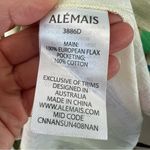 ALEMAIS Elixir Shirt Dress Maxi in Yellow, Green and Blue, New with Tags Yellow Size 4 Photo 9