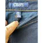 CHAPS  dark wash size 14  straight legs Daniella Curvy jeans Photo 7
