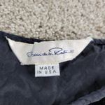 Oscar de la Renta Vintage Velvet Top Womens 6 Black Raglan Sleeve Holiday USA Photo 1