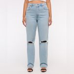 Abercrombie & Fitch  The 90’s Straight Ultra High Rise Jeans Size 30 / 10R NWT Photo 2