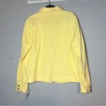 Charter Club  Light Yellow Denim Jacket Size XL NWT Photo 4