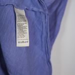 Free People We The Free Arden Cotton Long Sleeve Scoop Neck Tee Shirt Bellflower Photo 2