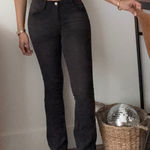 SheIn  Dark Gray‎ Flare Jeans Women's Size 27 Casual Everyday Photo 0