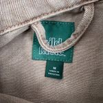 Wild Fable Women's Brown Denim Mineral Dyed Trucker Vest - Size Medium - NWT Photo 1