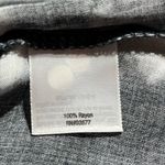 a.n.a  (PXL) TIED DYED BLACK/WHITE‎ LONG SLEEVE BUTTON DOWN BLOUSE PRE-OWNED Photo 7