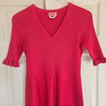Kate Spade  New York Sweater Dress Rose Pink Cotton Silk Blend Size S Photo 3
