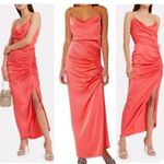 Veronica Beard  Natasha Satin cowl neck dress NWT Photo 3