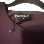 Allegra K  Women's Midi Dress in Deep Purple Photo 2