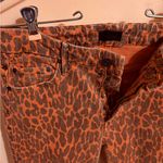 MOTHER Denim Mother High Waisted Looker Ankle Fray Jeans in Animal Attraction Photo 6