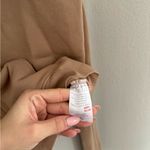 Frank & Eileen  Tan Asymmetrical Zip Fleece Jacket L Photo 7