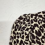 Something Navy  Revolve Animal Print Button Down Sun Dress Womens XS Cream Brown Photo 7