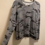 Sundry Heather Grey Camo Print Sweatshirt Size 3(L) Photo 10