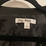 Say What? Say What? Sequin Camo Jacket Size Small Photo 3