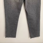 Topshop NWOT  High Rise Raw Waist Cropped Straight Jeans Size 26 Photo 7
