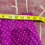 Gap Vintage High Waisted Purple Polka Dot Trouser Shorts Faux Skirt Size 11/12 Photo 9