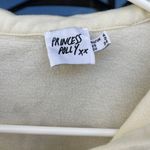 Princess Polly Cream Cropped Sweatshirt Photo 2