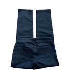 Chico's Chico’s Dark Wash Rhinestone Back Pockets Straight Leg Denim Jeans Size 6 Short Photo 7