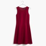 Madewell Red Adore Mini Dress Small US 4 Photo 3