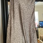 Love Culture Silk Cheetah Midi Skirt Photo 0