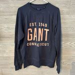GANT Crew Neck Navy Blue Jumper Sweater Men‎ Size Large Blue Photo 0