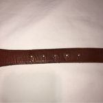 Vintage Wild Animal Studded Brown Leather Belt Unisex Photo 8