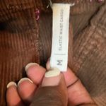 PacSun Womens Heartbreaker Brown Corduroy Cargo Elastic Waist Pants Size Medium Photo 6